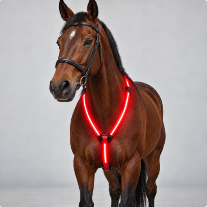 Horse Flare Glow Chest Strap