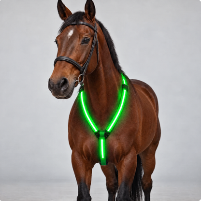 Horse Flare Glow Chest Strap