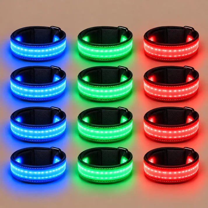 Horse Flare Glow Leg Bands (Set of 4)