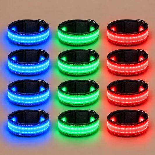 Horse Flare Glow Leg Bands (Set of 4)