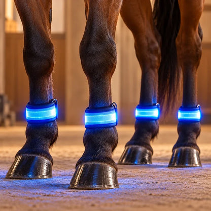 Horse Flare Glow Leg Bands (Set of 4)